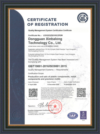 ISO 9001 — 质量管理体系